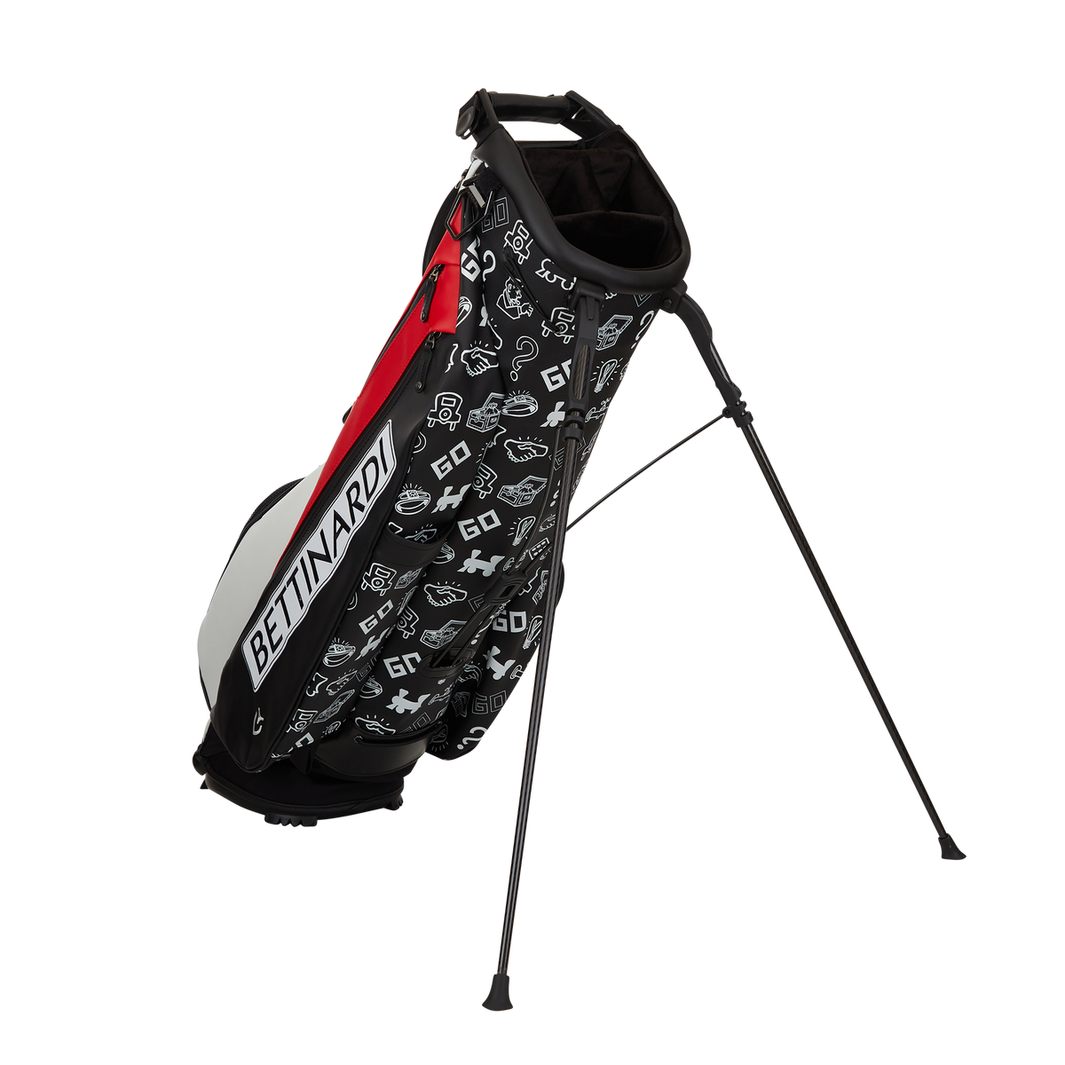 VESSEL X BETTINARDI PLAYERS 3 WIZARD BLACK STAND BAG main image 1