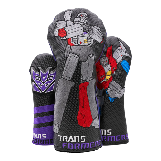 BETTINARDI X TRANSFORMERS LIMITED RUN - DECEPTICON WOOD SET HEADCOVERS