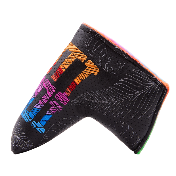 Tie Dye Tiki Blade Putter Headcover