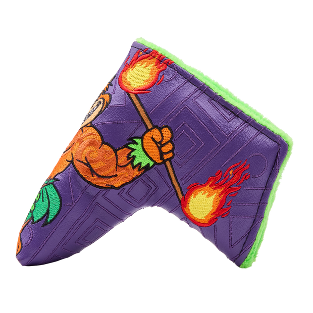 Tiki Fire Dancer Fat Cat Blade Putter Headcover