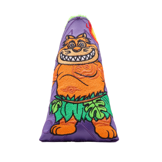 Tiki Fire Dancer Fat Cat Blade Putter Headcover