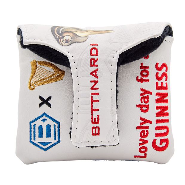 Guinness x Bettinardi Lovely Day for a Guinness Ostrich Mallet Putter Headcover