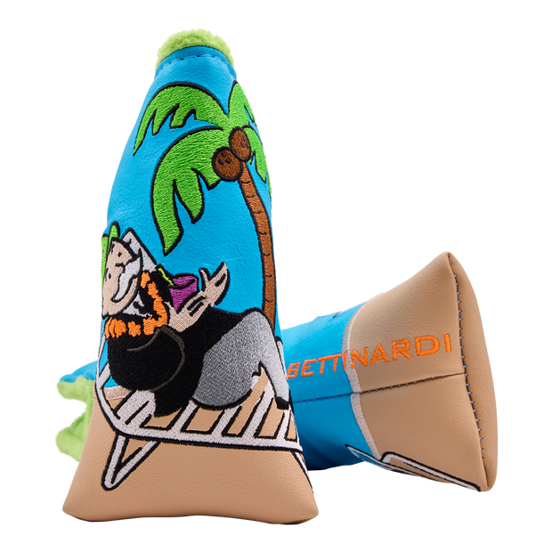 Bettinardi x Monopoly Mr. Monopoly On Vacation Blade Putter Headcover