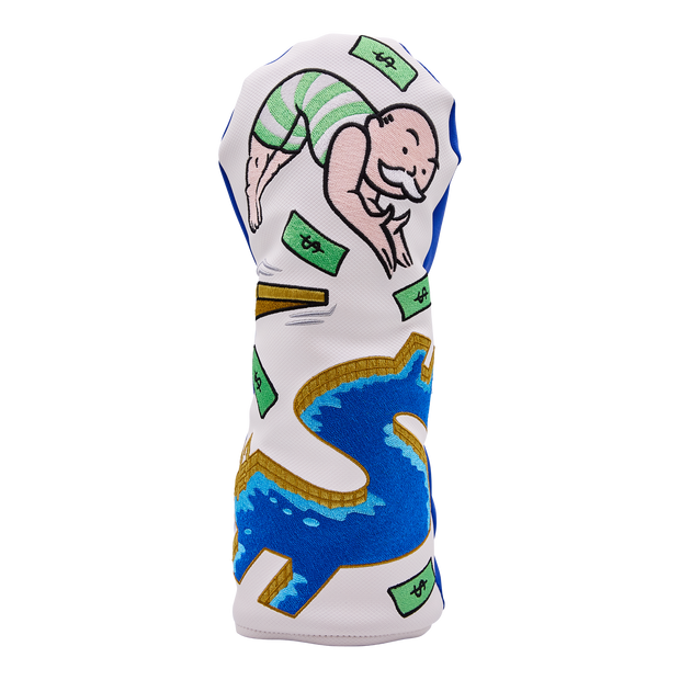 Bettinardi x Monopoly Mr. Monopoly Pool Day Driver Cover