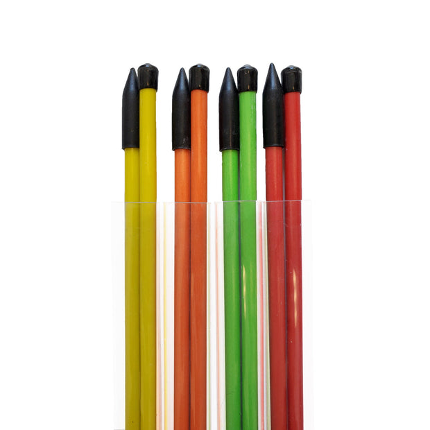 Catalyst Golf Traditional Alignment Sticks - Orange - set of 2