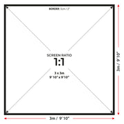 SimSpace Double Sided Impact Screen