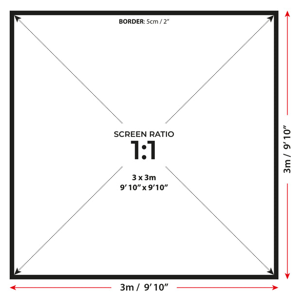 SimSpace Double Sided Impact Screen