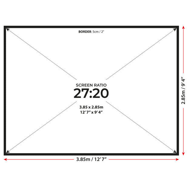 SimSpace Double Sided Impact Screen