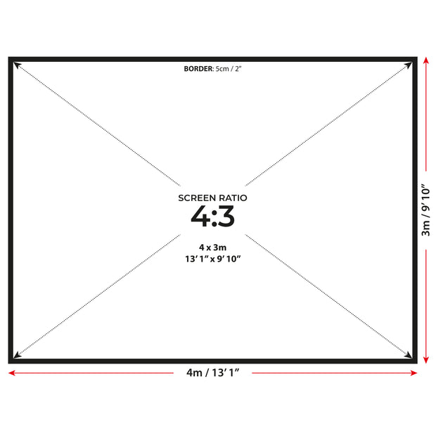 SimSpace Double Sided Impact Screen