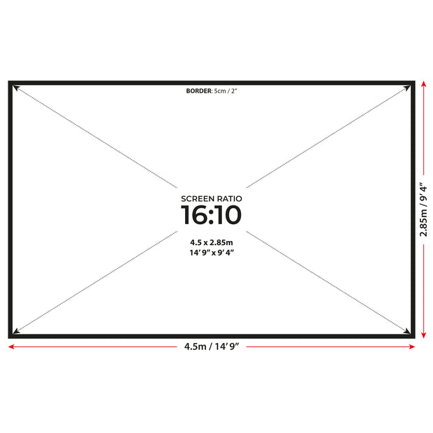 SimSpace Double Sided Impact Screen