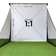 SimSpace Impact Screen + Bungee Cords for Deluxe Practice Net