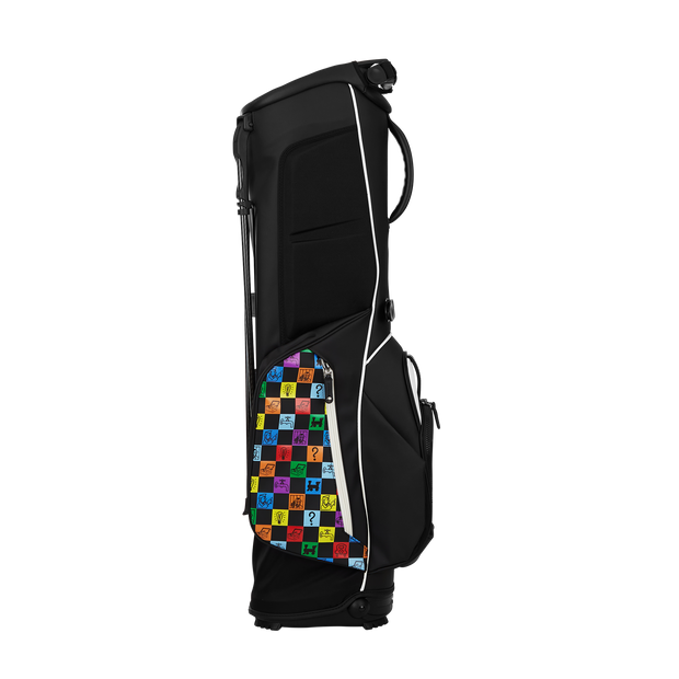 Bettinardi x Monopoly Game Pieces Vessel VLS Stand Bag (Black/Multi-Color)