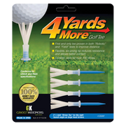 4 Yards More Golf Tees - 3 1/4" Blue