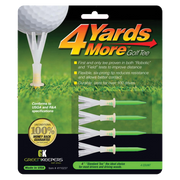 4 Yards More Golf Tees - 4" Green
