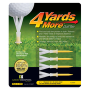 4 Yards More Golf Tees - 2 3/4" Yellow