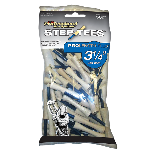 Professional Tee System - Step Tees - 3 1/4" Blue