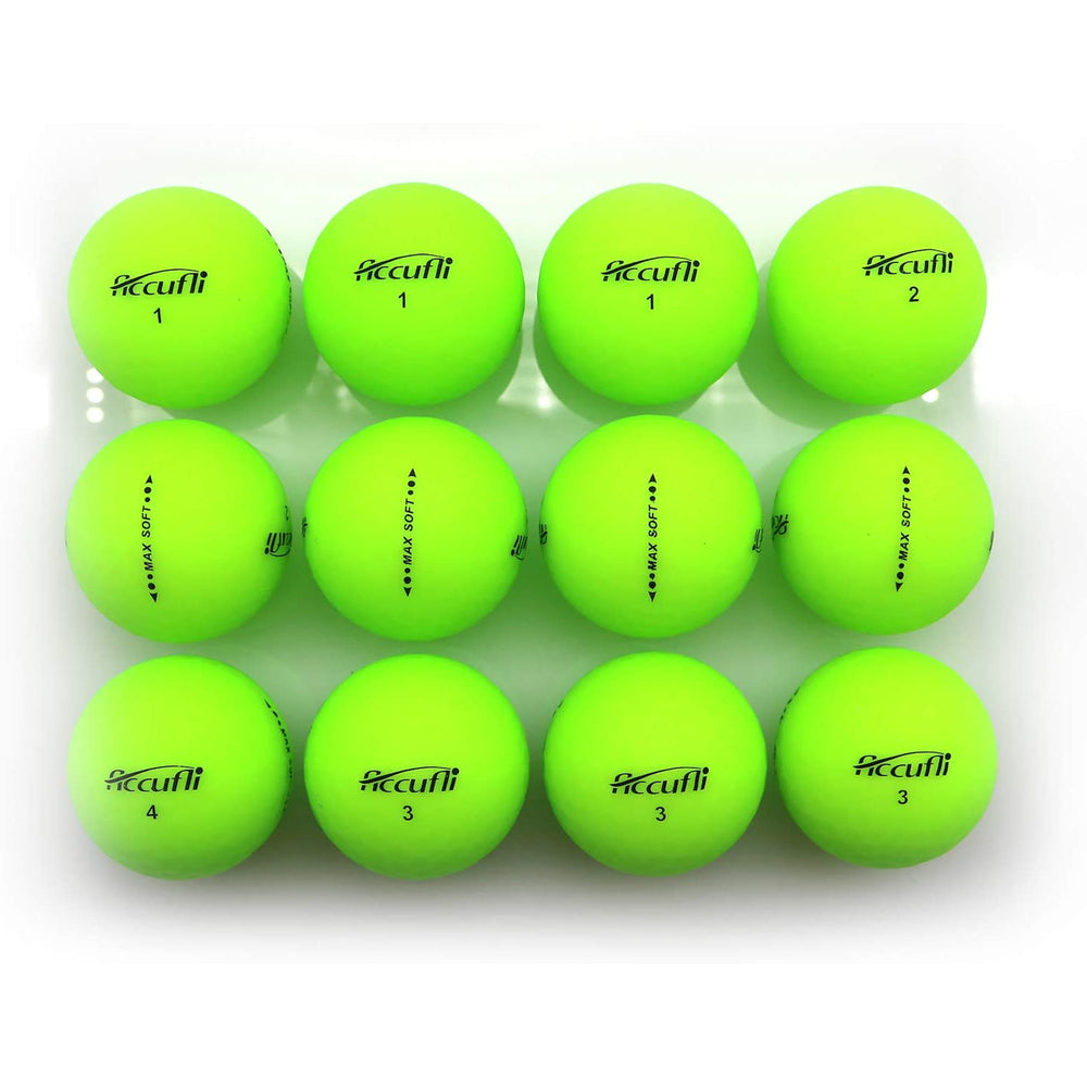 Accufli Max Soft Matte Finish Golf Balls – Golf Stuff